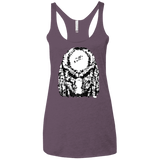 Predator Pixel Women's Triblend Racerback Tank