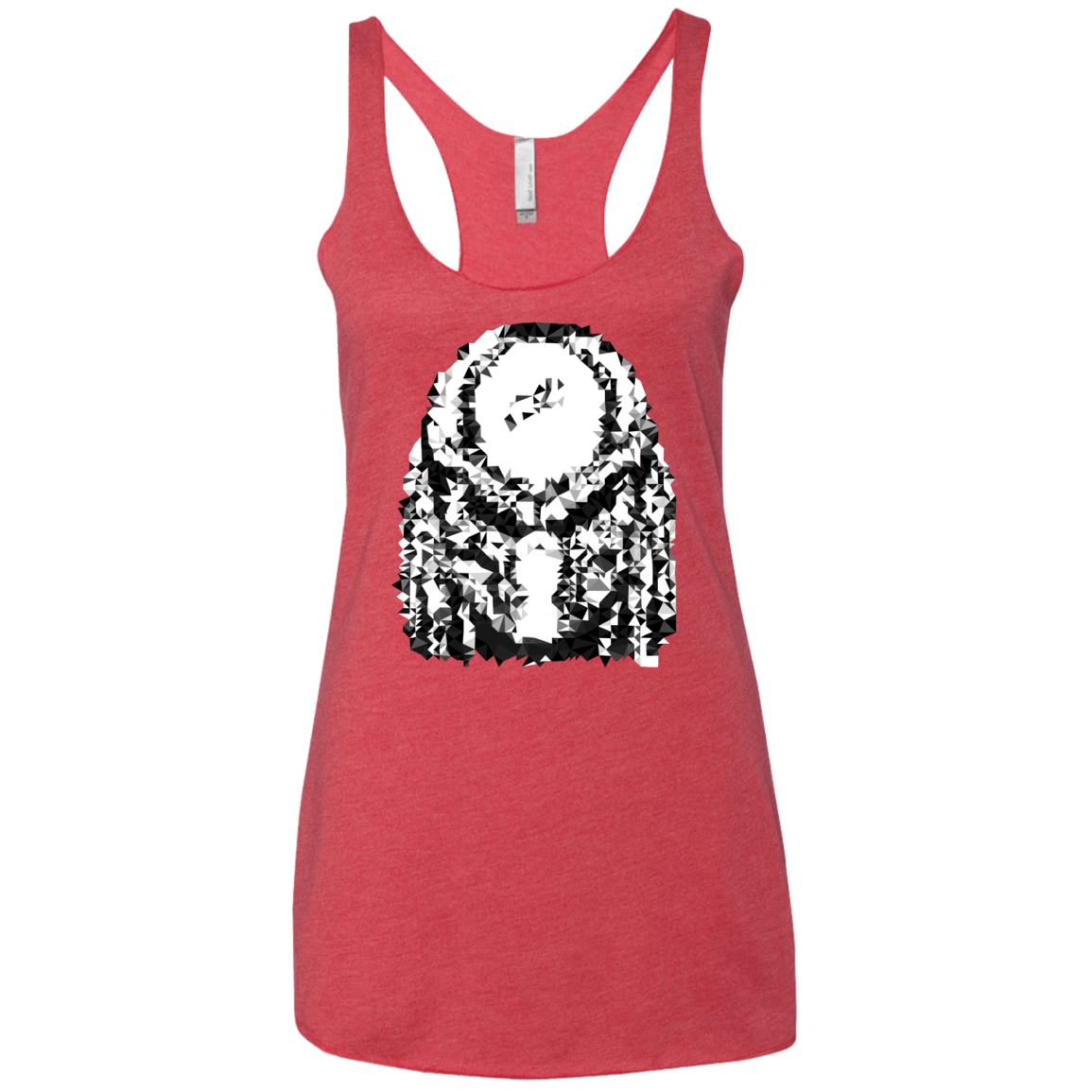 Predator Pixel Women's Triblend Racerback Tank