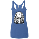 Predator Pixel Women's Triblend Racerback Tank