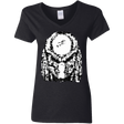 T-Shirts Black / S Predator Pixel Women's V-Neck T-Shirt