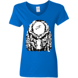 T-Shirts Royal / S Predator Pixel Women's V-Neck T-Shirt