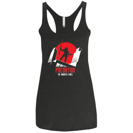 T-Shirts Vintage Black / X-Small Predator Women's Triblend Racerback Tank