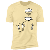 T-Shirts Banana Cream / S Prehistoric Fiction Men's Premium T-Shirt