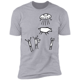 T-Shirts Heather Grey / S Prehistoric Fiction Men's Premium T-Shirt
