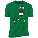 T-Shirts Kelly Green / S Prehistoric Fiction Men's Premium T-Shirt