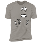 T-Shirts Light Grey / S Prehistoric Fiction Men's Premium T-Shirt