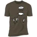 T-Shirts Military Green / S Prehistoric Fiction Men's Premium T-Shirt