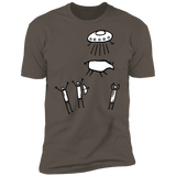 T-Shirts Warm Grey / S Prehistoric Fiction Men's Premium T-Shirt
