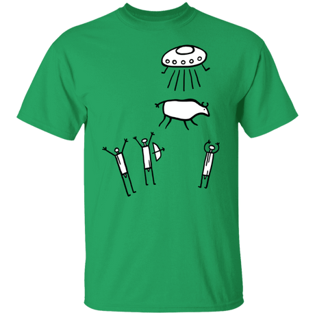 T-Shirts Irish Green / S Prehistoric Fiction T-Shirt