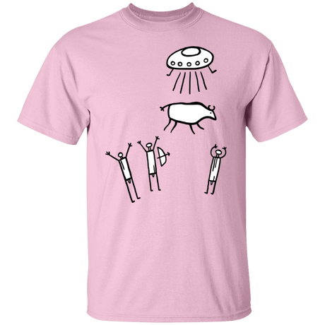 T-Shirts Light Pink / S Prehistoric Fiction T-Shirt