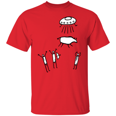 T-Shirts Red / S Prehistoric Fiction T-Shirt
