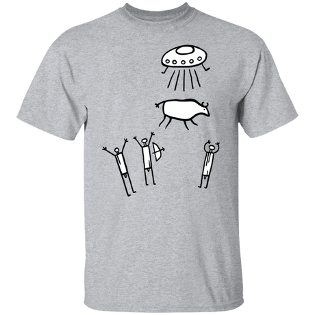 T-Shirts Sport Grey / S Prehistoric Fiction T-Shirt
