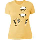 T-Shirts Banana Cream/ / S Prehistoric Fiction Women's Premium T-Shirt