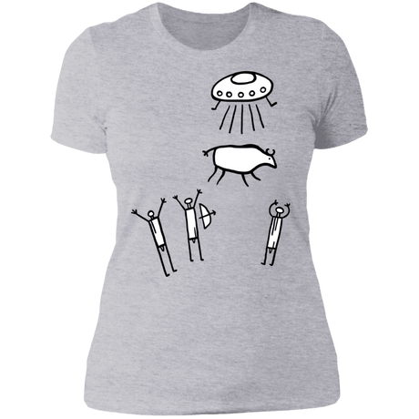 T-Shirts Heather Grey / S Prehistoric Fiction Women's Premium T-Shirt