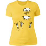 T-Shirts Vibrant Yellow / S Prehistoric Fiction Women's Premium T-Shirt