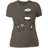 T-Shirts Warm Grey / S Prehistoric Fiction Women's Premium T-Shirt
