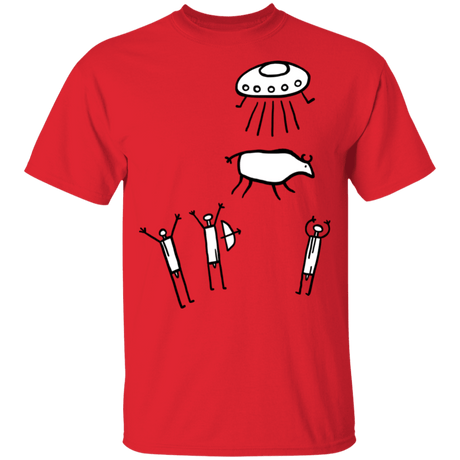 T-Shirts Red / YXS Prehistoric Fiction Youth T-Shirt