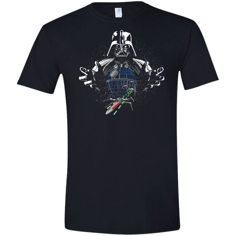 T-Shirts Black / X-Small Presence Men's Semi-Fitted Softstyle