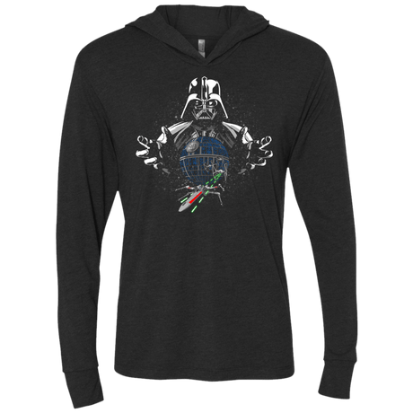 T-Shirts Vintage Black / X-Small Presence Triblend Long Sleeve Hoodie Tee