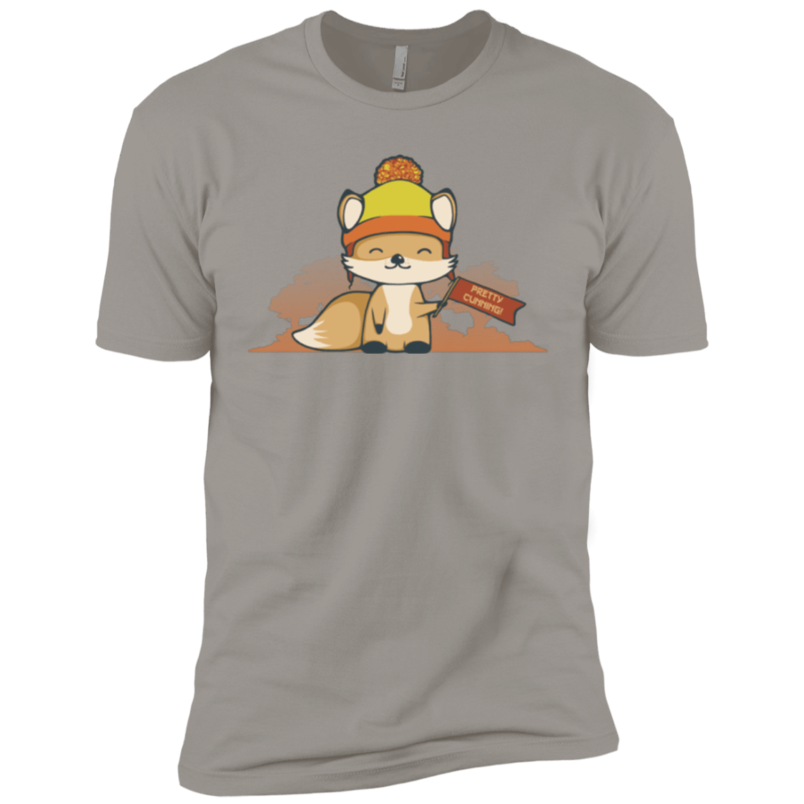 T-Shirts Light Grey / YXS Pretty Cunning Boys Premium T-Shirt