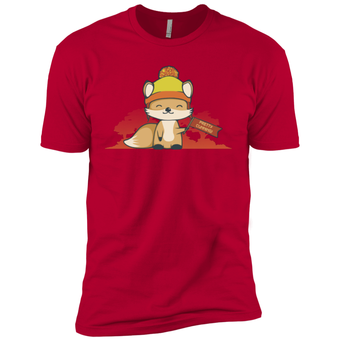 T-Shirts Red / YXS Pretty Cunning Boys Premium T-Shirt