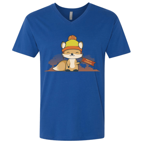 T-Shirts Royal / X-Small Pretty Cunning Men's Premium V-Neck