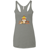 T-Shirts Venetian Grey / X-Small Pretty Cunning Women's Triblend Racerback Tank