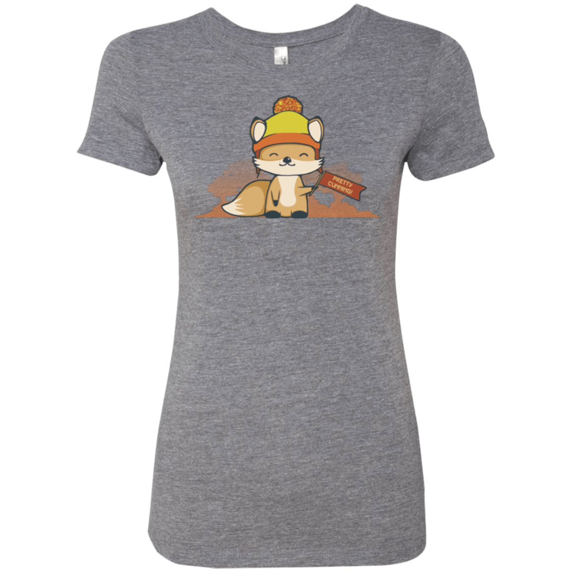 T-Shirts Premium Heather / Small Pretty Cunning Women's Triblend T-Shirt