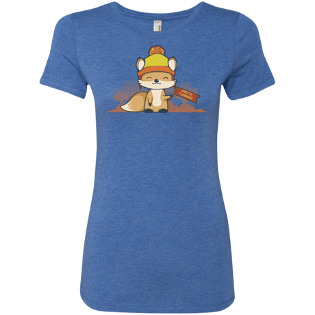 T-Shirts Vintage Royal / Small Pretty Cunning Women's Triblend T-Shirt
