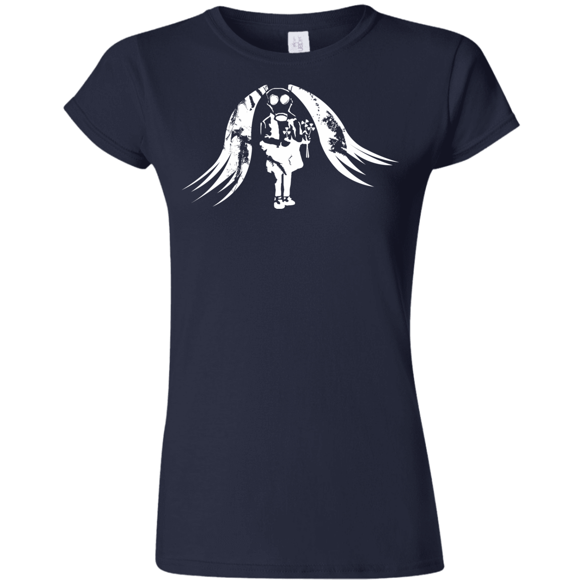 T-Shirts Navy / S Pretty Mask Junior Slimmer-Fit T-Shirt