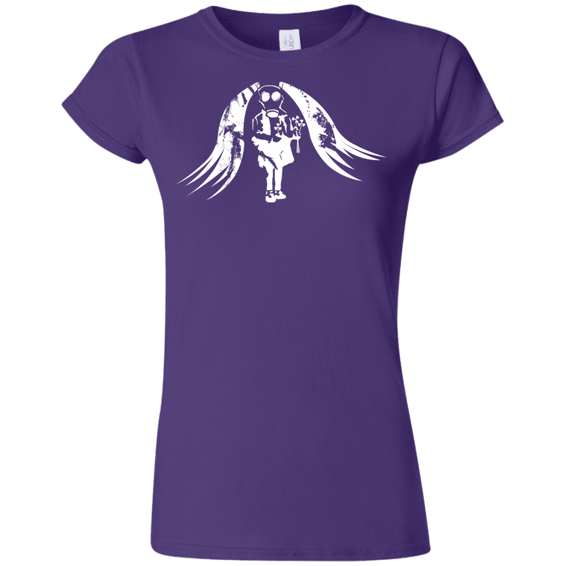 T-Shirts Purple / S Pretty Mask Junior Slimmer-Fit T-Shirt