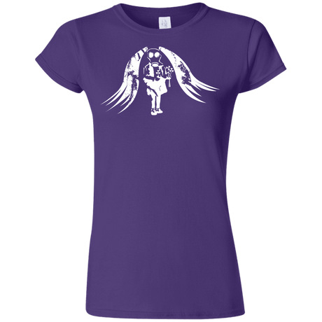 T-Shirts Purple / S Pretty Mask Junior Slimmer-Fit T-Shirt