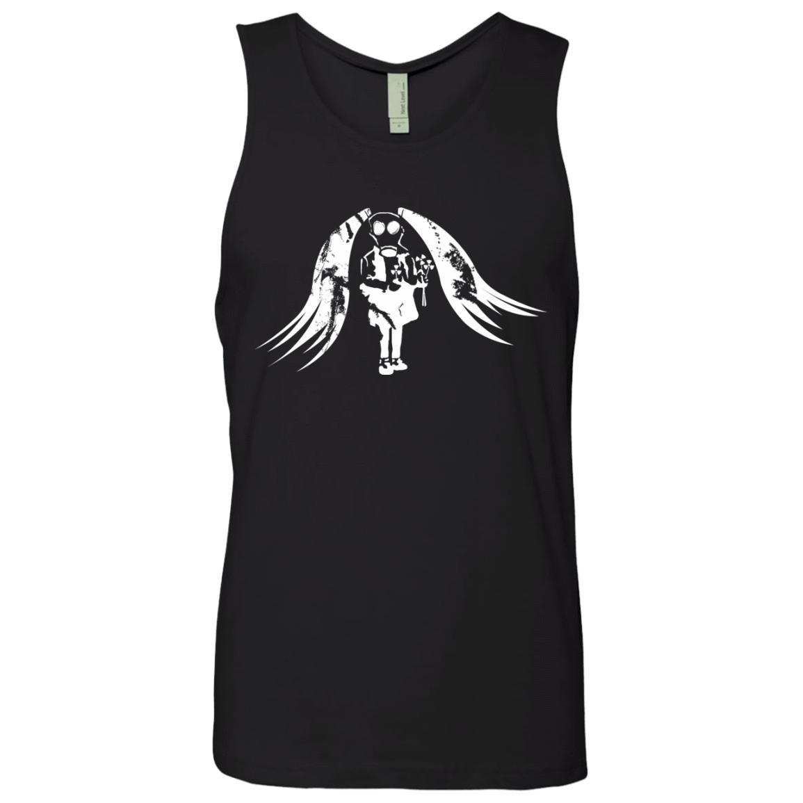 T-Shirts Black / S Pretty Mask Men's Premium Tank Top