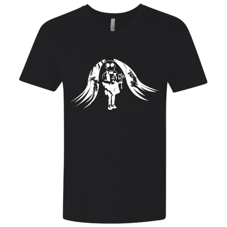 T-Shirts Black / X-Small Pretty Mask Men's Premium V-Neck