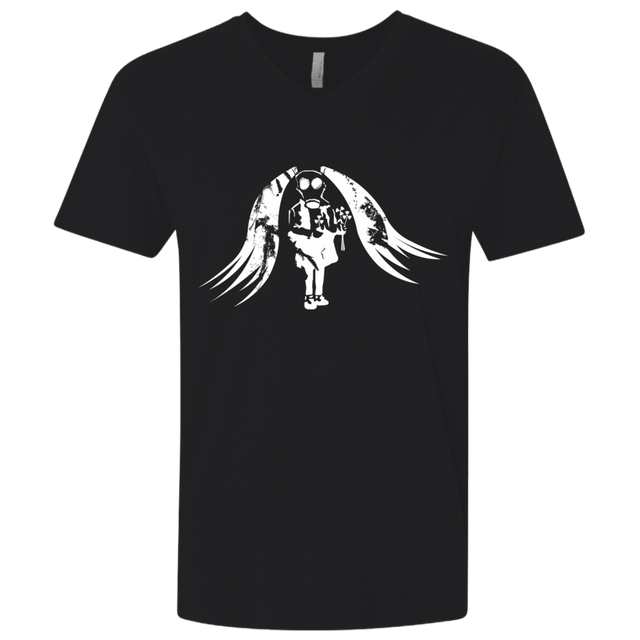 T-Shirts Black / X-Small Pretty Mask Men's Premium V-Neck