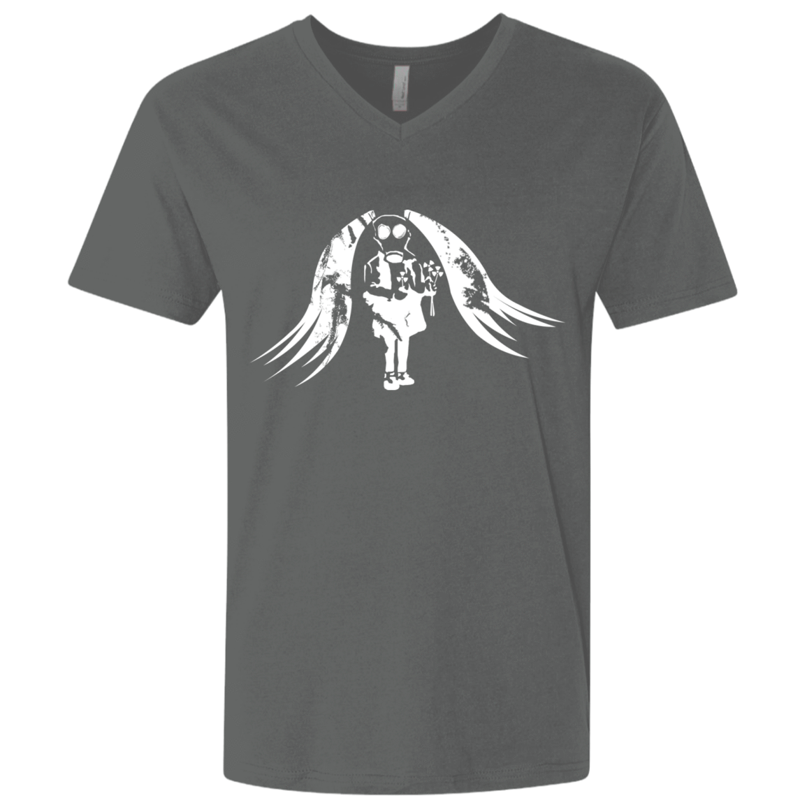 T-Shirts Heavy Metal / X-Small Pretty Mask Men's Premium V-Neck
