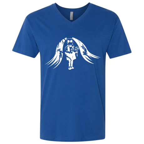 T-Shirts Royal / X-Small Pretty Mask Men's Premium V-Neck