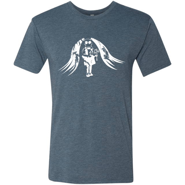 T-Shirts Indigo / S Pretty Mask Men's Triblend T-Shirt