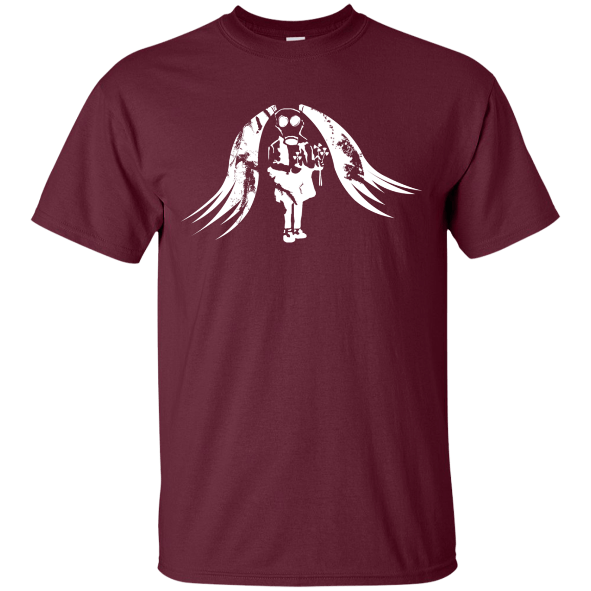 T-Shirts Maroon / S Pretty Mask T-Shirt