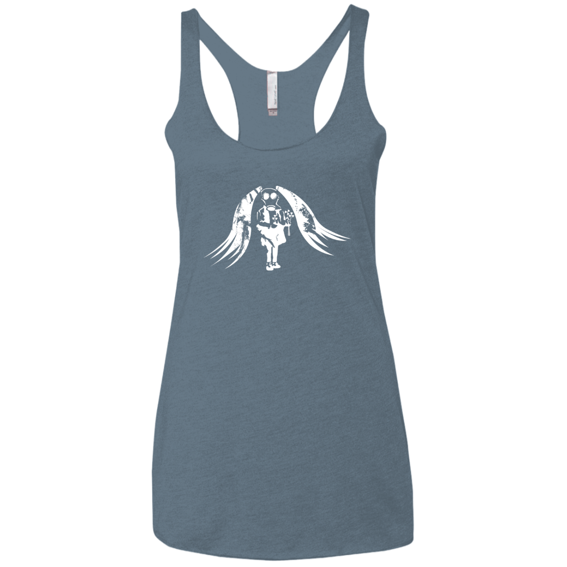 Pretty Mask Women's Triblend Racerback Tank