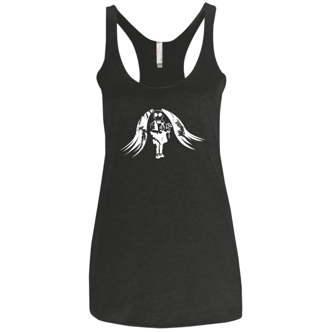 Pretty Mask Women's Triblend Racerback Tank