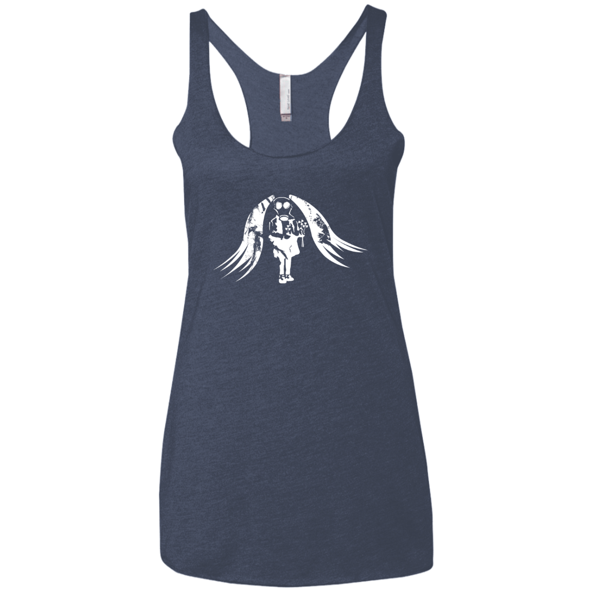 Pretty Mask Women's Triblend Racerback Tank