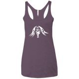 Pretty Mask Women's Triblend Racerback Tank