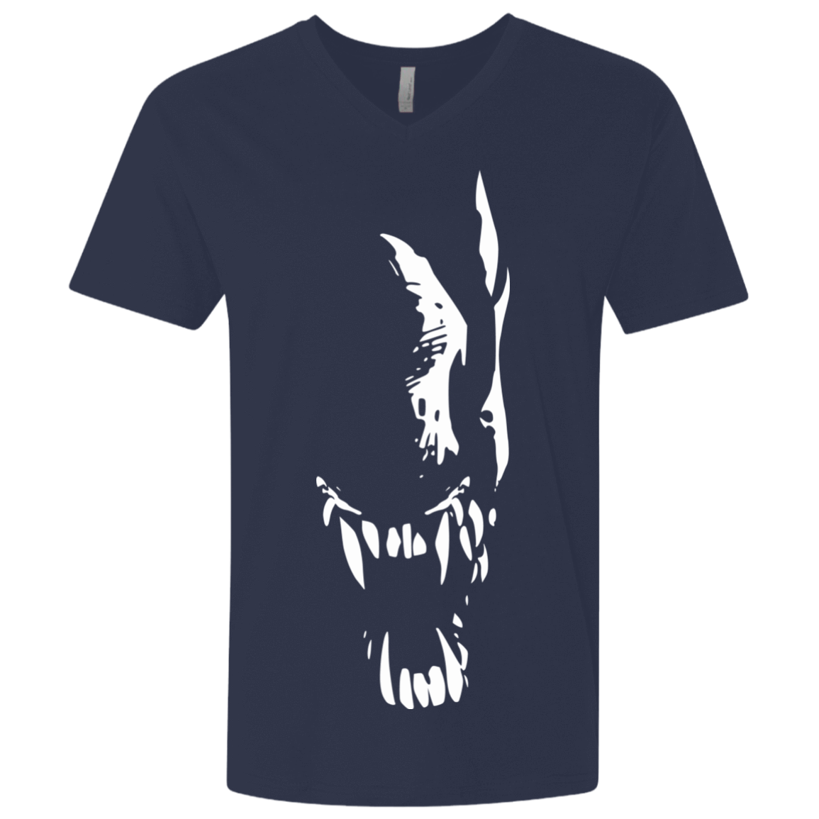 T-Shirts Midnight Navy / X-Small Pretty Smile Men's Premium V-Neck