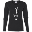 T-Shirts Black / S Pretty Smile Women's Long Sleeve T-Shirt