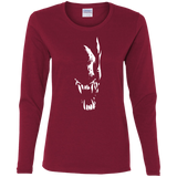 T-Shirts Cardinal / S Pretty Smile Women's Long Sleeve T-Shirt