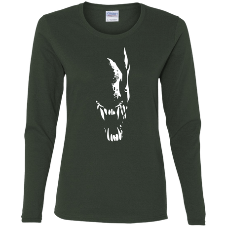 T-Shirts Forest / S Pretty Smile Women's Long Sleeve T-Shirt