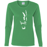 T-Shirts Irish Green / S Pretty Smile Women's Long Sleeve T-Shirt
