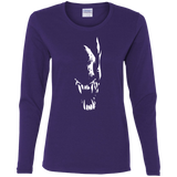 T-Shirts Purple / S Pretty Smile Women's Long Sleeve T-Shirt