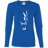 T-Shirts Royal / S Pretty Smile Women's Long Sleeve T-Shirt